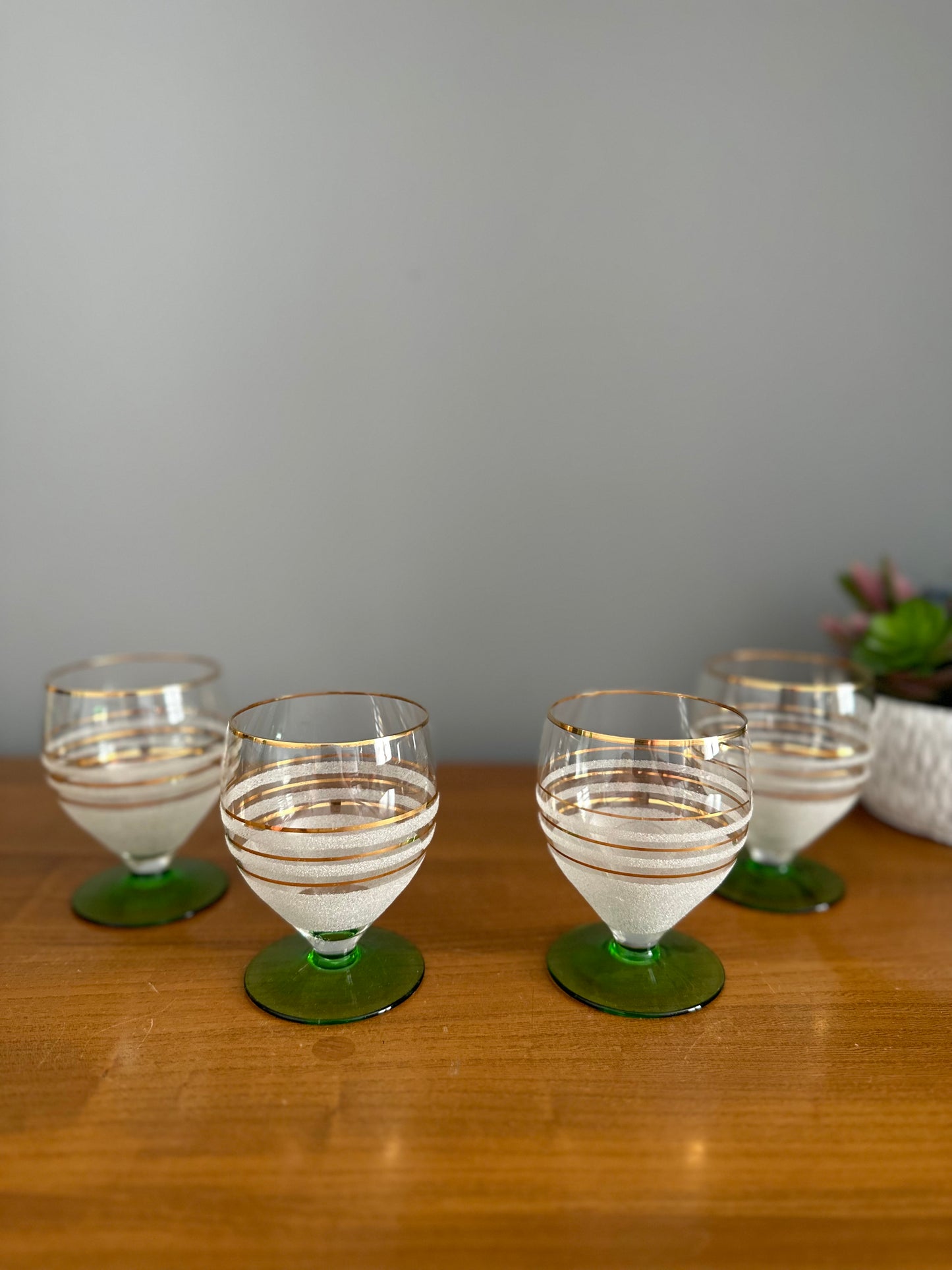 Mid-century lemonade jug and glass set
