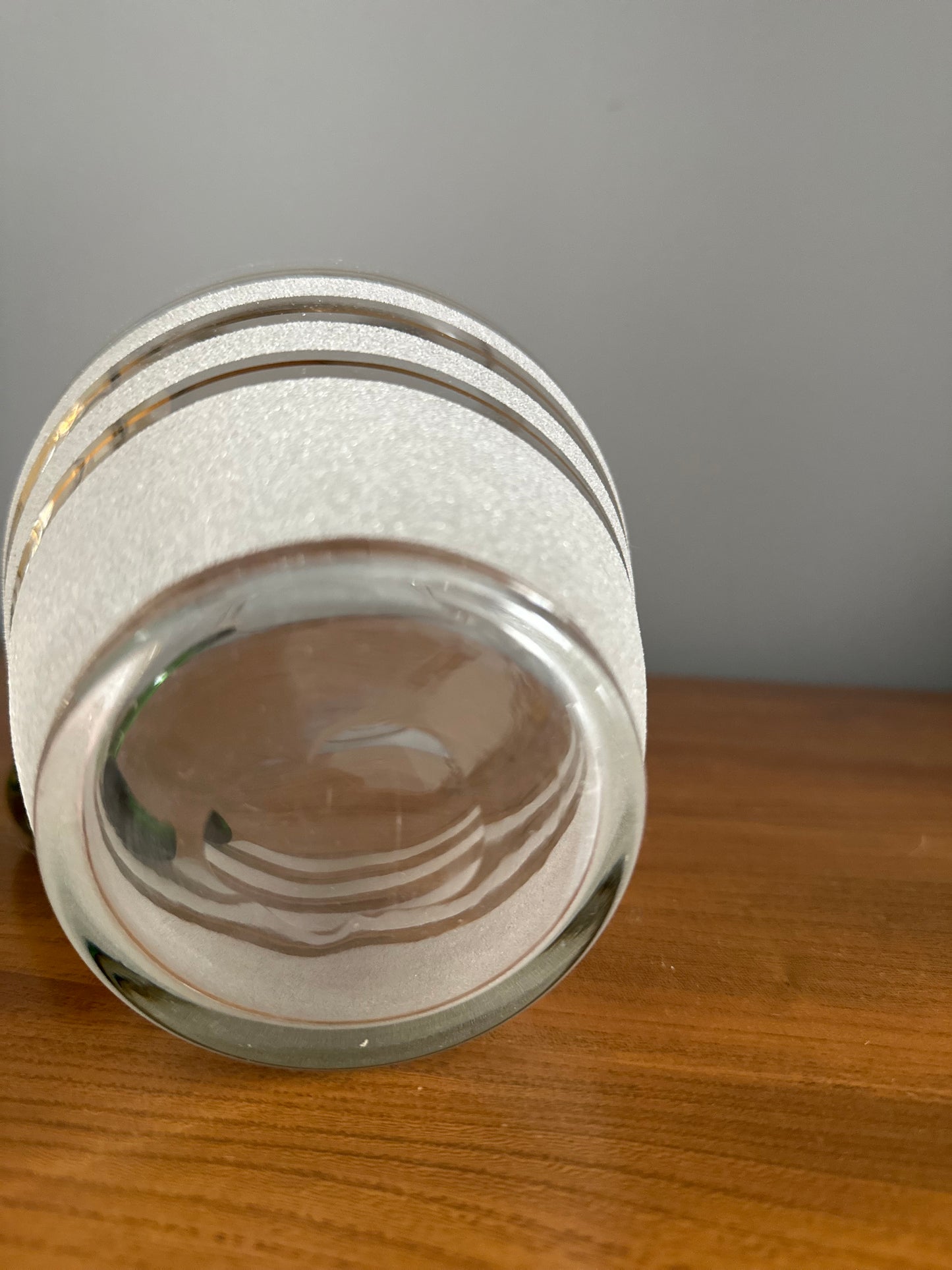 Mid-century lemonade jug and glass set