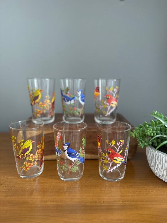 Set of 6 Mid-Century glasses