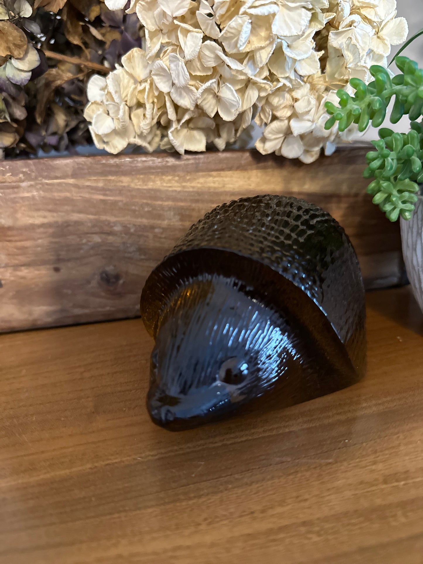 Vintage Kosta Boda Ltd Edition hedgehog paperweight