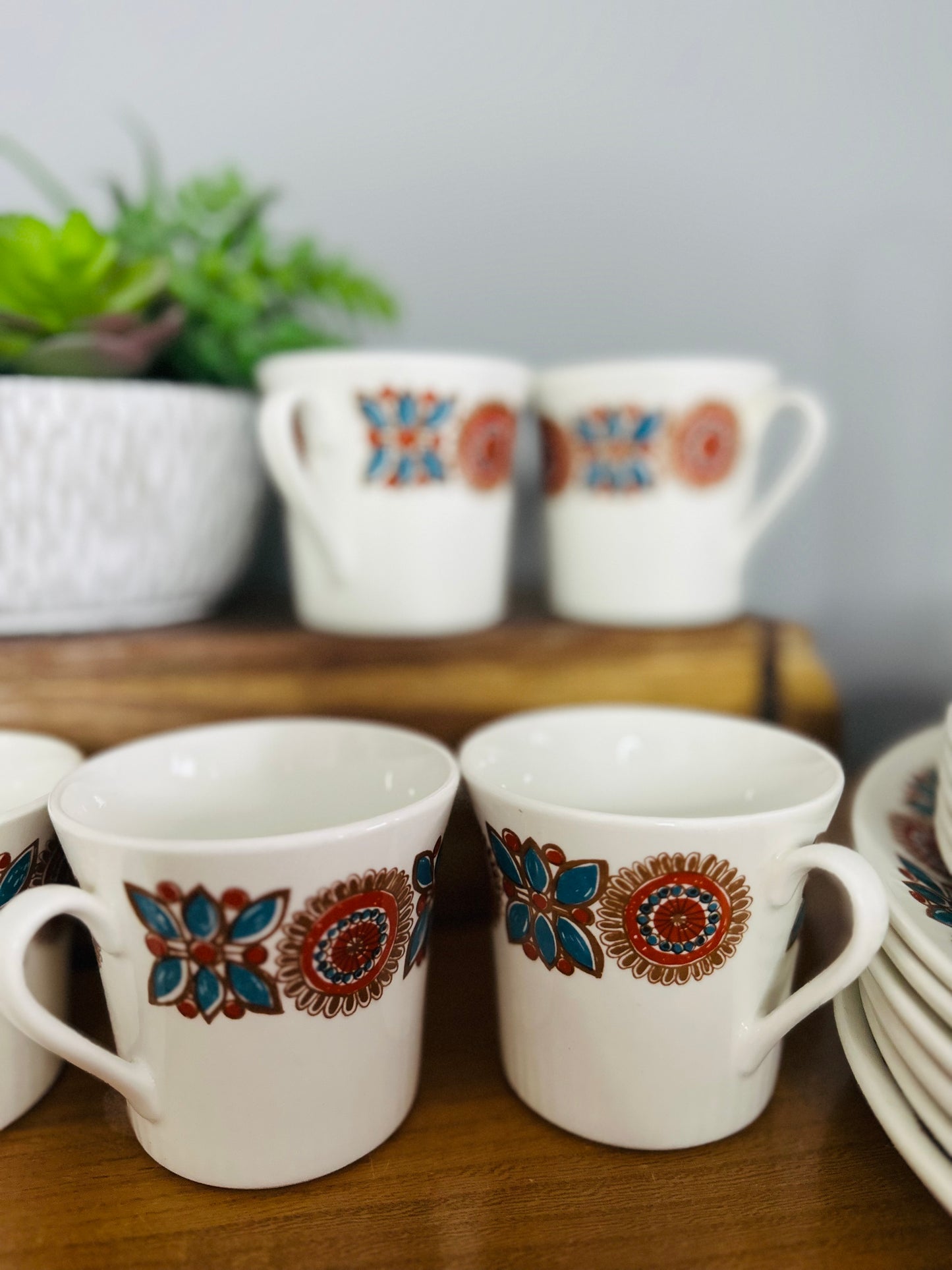 Mid Century Scandinavian Figgjo Flint Astrid tableware