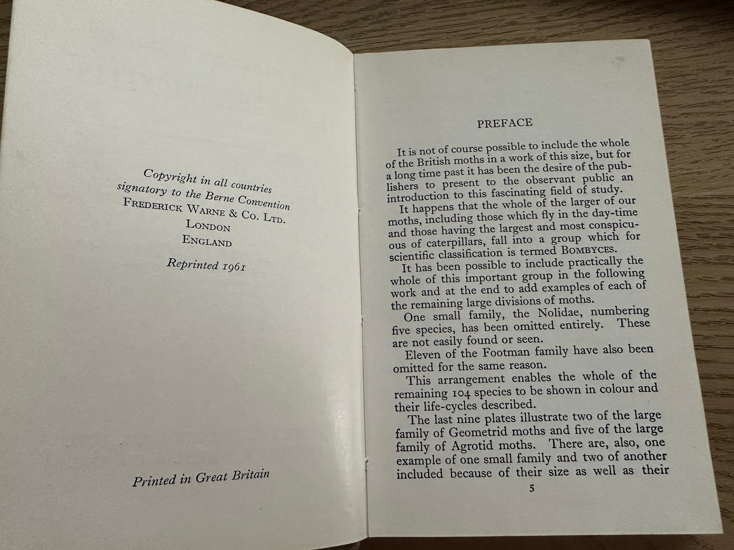 Warne Observer books