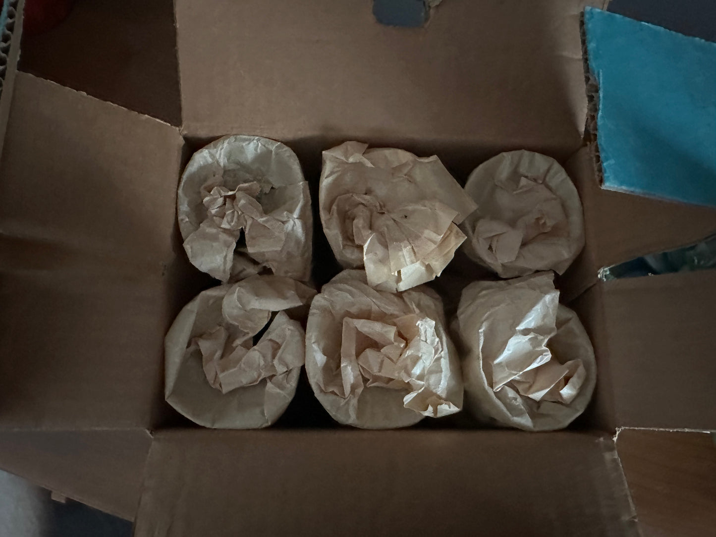 Set of 6 Holmegaard as new in box