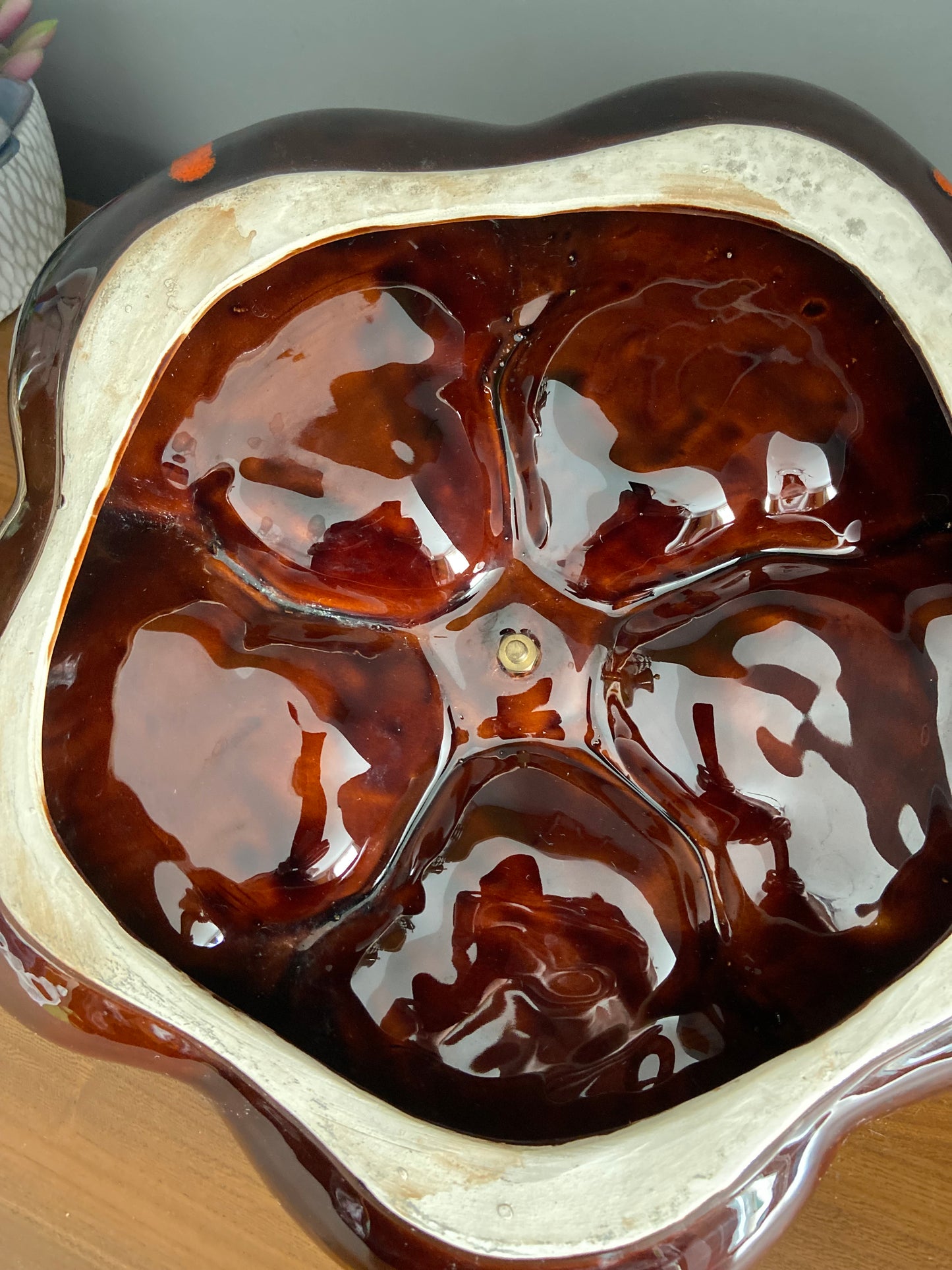 Mid-century hors d'oeuvres serving dish