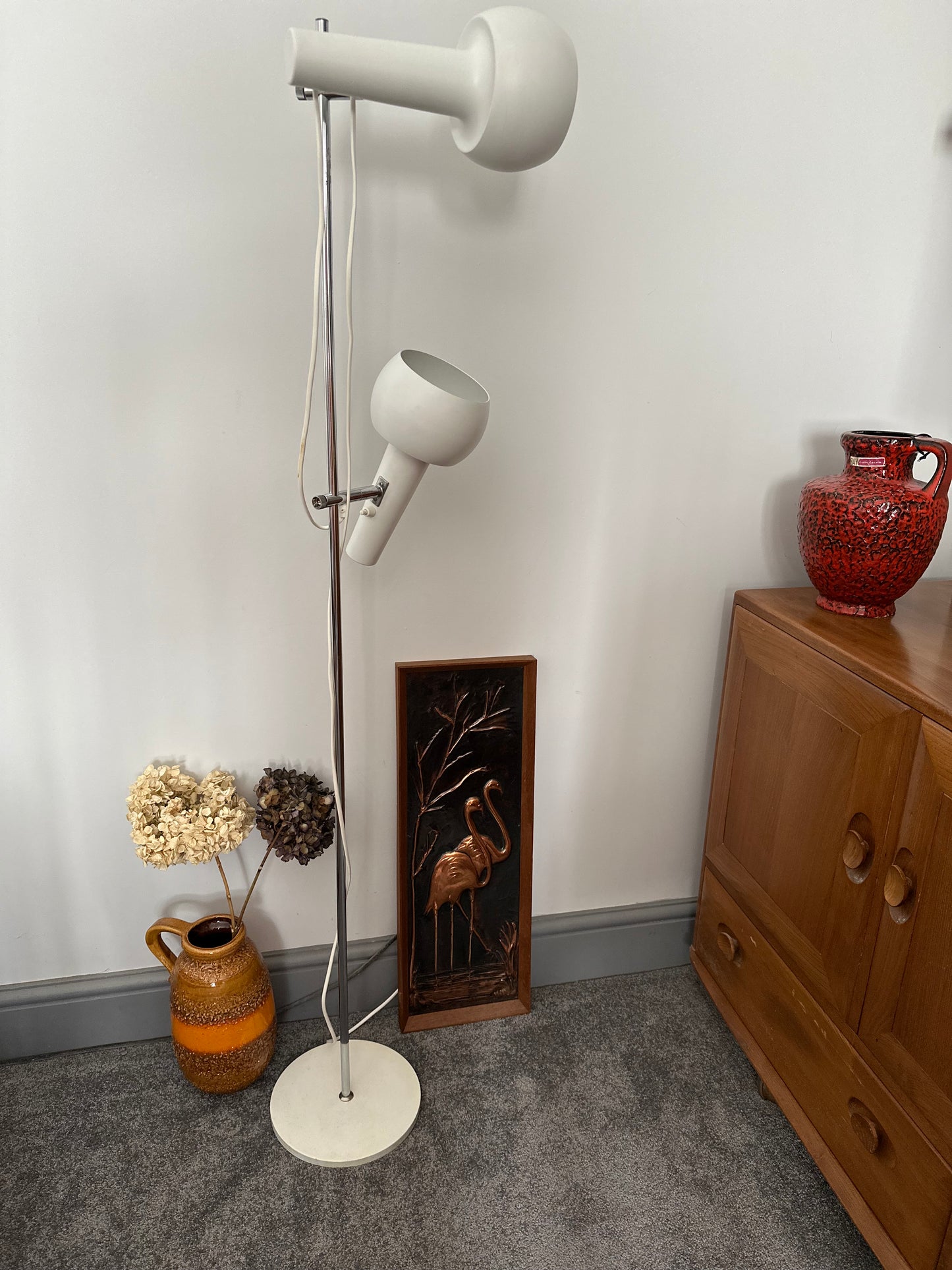 Schmidts Lampedesign Danish standard lamp