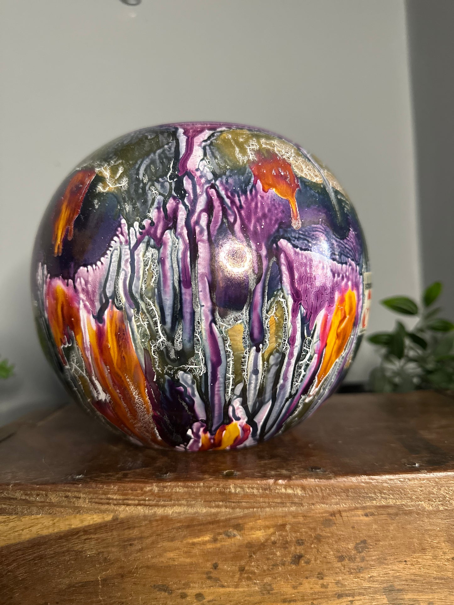 Scheurich mid century vase complete with original label