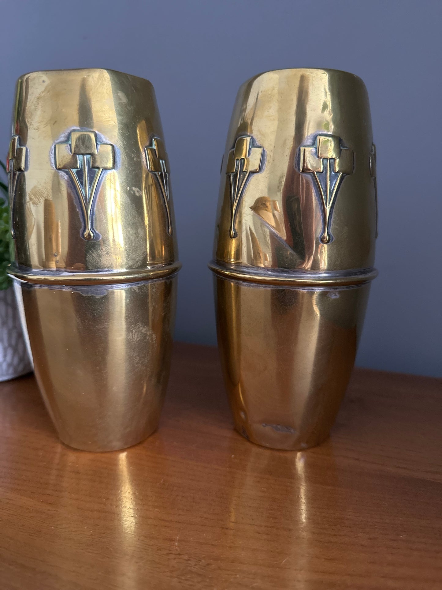 Pair of Art Nouveau vases