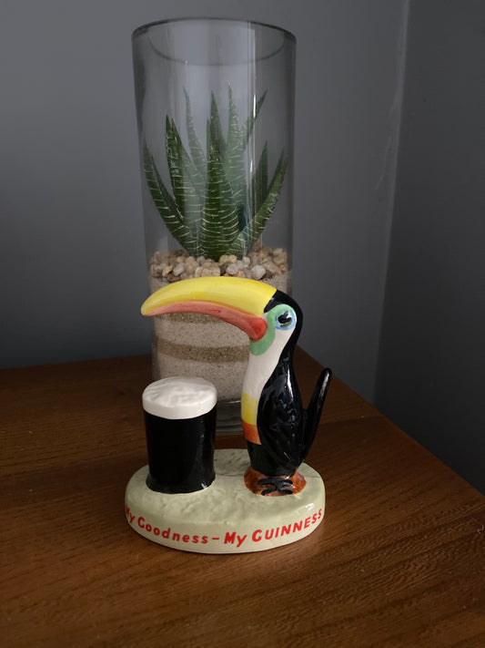 Vintage CarltonWare Guinness toucan ornament